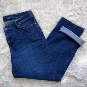 J. Jill Relaxed Boyfriend Denim Blue Jeans
